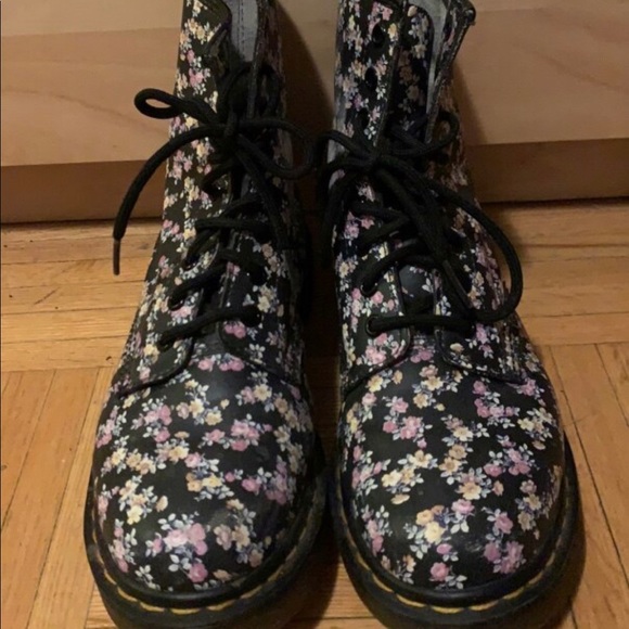 Floral Dr. Martens